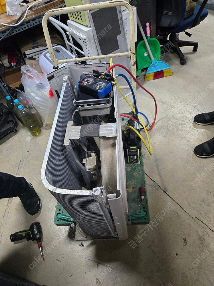 삼성 무풍에어컨 9평 AR09T9170HC 실외기 신품으로 부품교체 팜 이미지