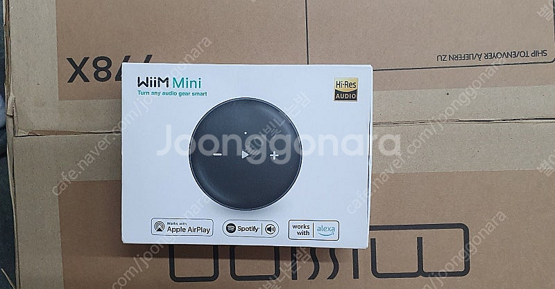 미션 엠프 778X와 WIIM MINI 같이 판매합니다...--2
