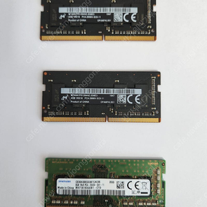 노트북용 DDR4 16GB / 8GB / 4GB 판매합니다.