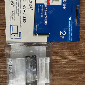 WD SN580 2TB nvme SSD 팝니다.