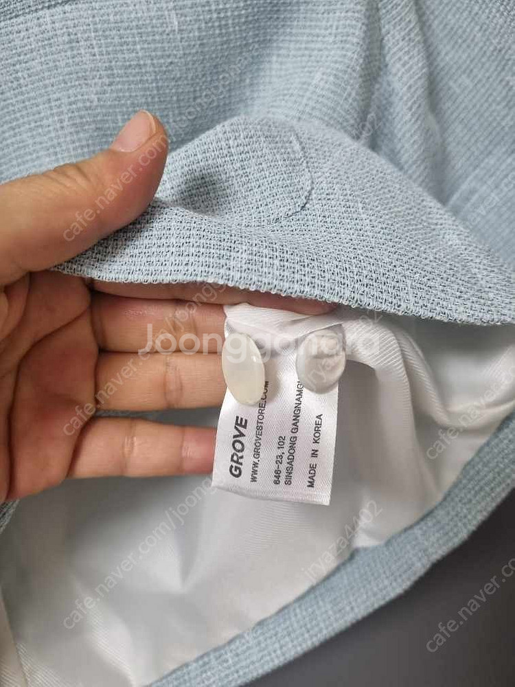 grove ARINA JACKET sky blue--3