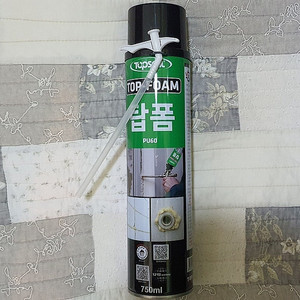 우레탄폼 스프레이 탑폼 사계절 난연 폼(새상품) 건용 3개 팔아요 이미지
