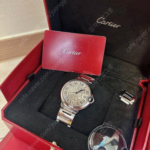 까르띠에 발롱블루 40mm 준신품급