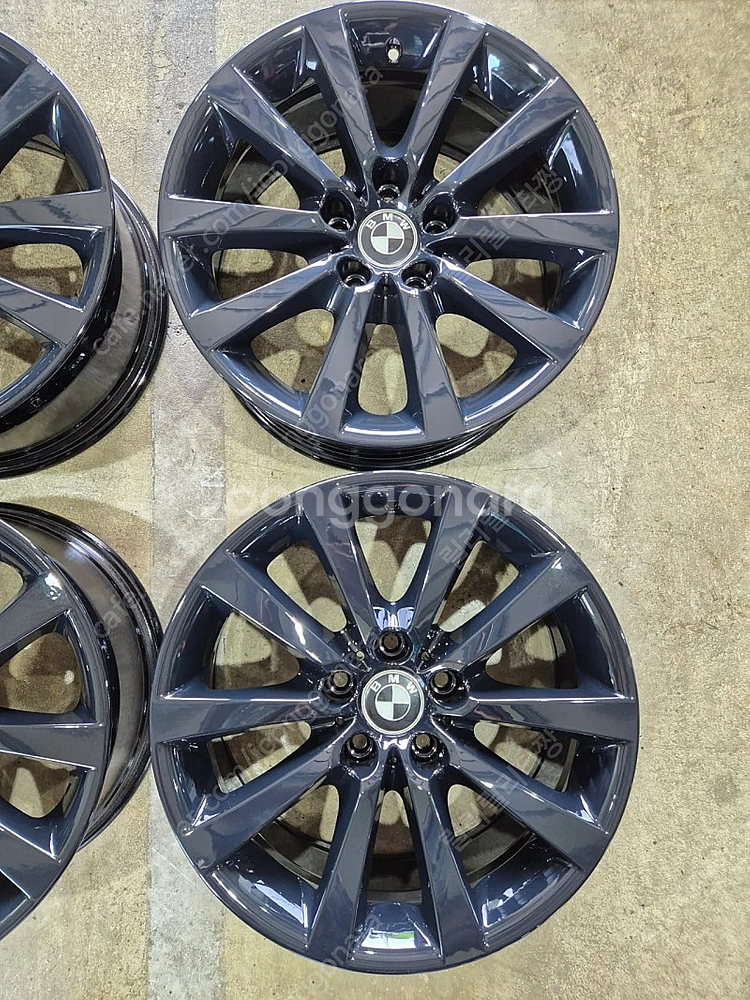 Bmw F바디 18인치 정품 블랙유광휠 (분체도장 후 ...--1