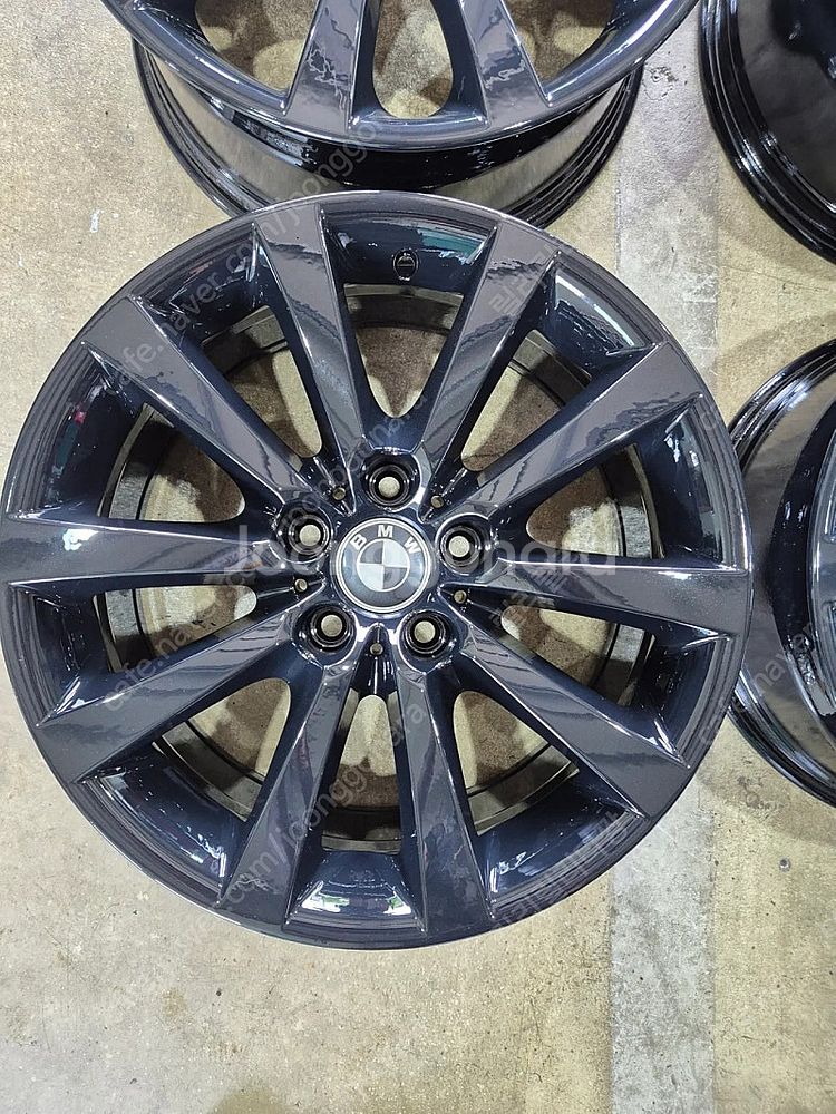 Bmw F바디 18인치 정품 블랙유광휠 (분체도장 후 ...--3