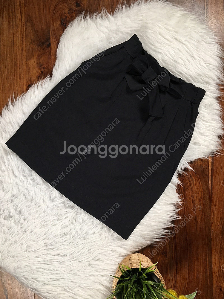 룰루레몬 우븐 밴딩스커트 [중고] Noir Skirt ...--6