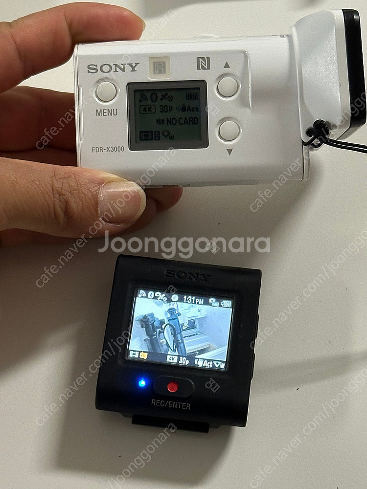 소니 FDR-X3000R 4K 액션캠--1