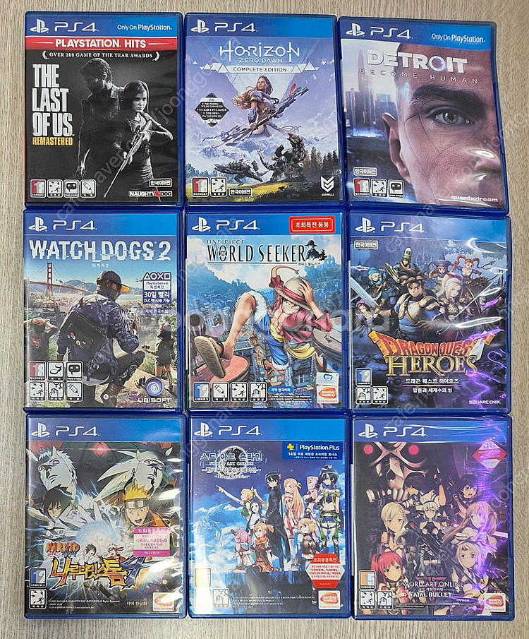 ps4 라오어 호제던 디비휴 와치독스2 원피스월드시커 ...--0
