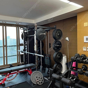홈트레이닝 헬스 기구 풀셋 팝니다 Cnk SM-8000c 파워랙 파워렉