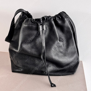 튜드먼트 호보백 SOFT HOBO REAL LEATHER BAG BLACK
