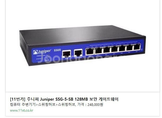 7만 Juniper SSG 5 보안 게이트웨이 Juni...--1