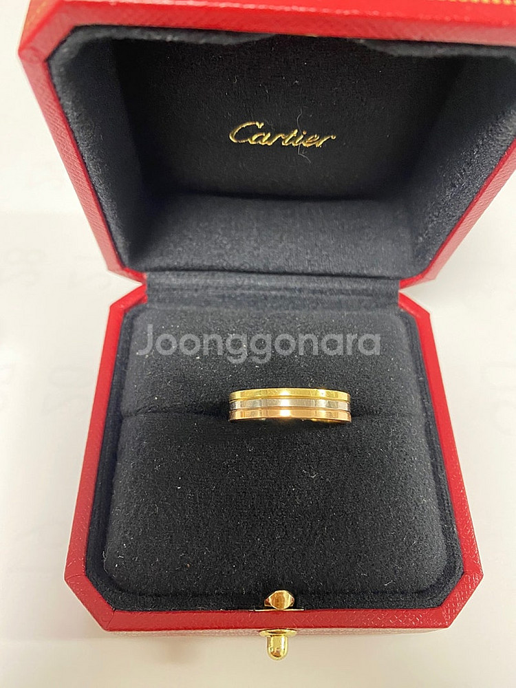 방돔 루이 까르띠에 웨딩 링 폭 4.8mm--3