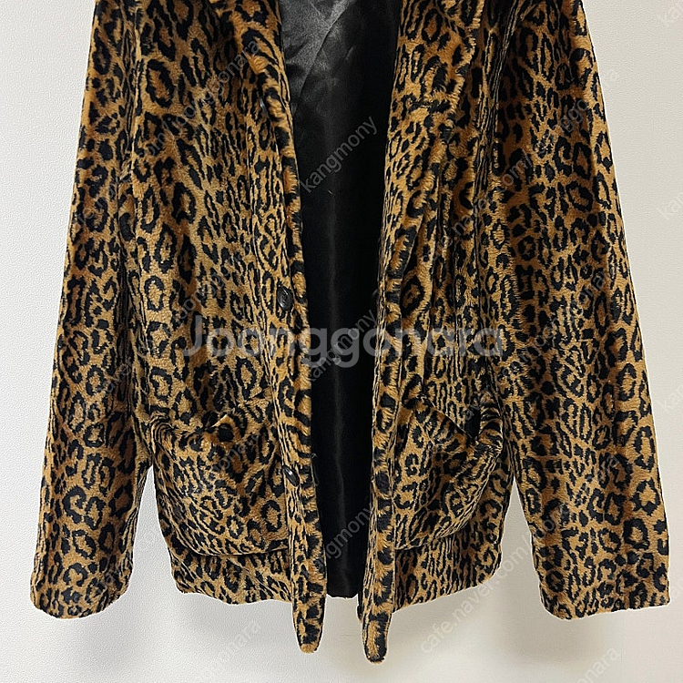 [XL] 슈프림 16SS 레오파드 퍼 코트 자켓 GD착...--3