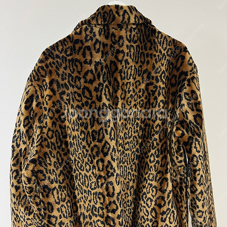 [XL] 슈프림 16SS 레오파드 퍼 코트 자켓 GD착...--4