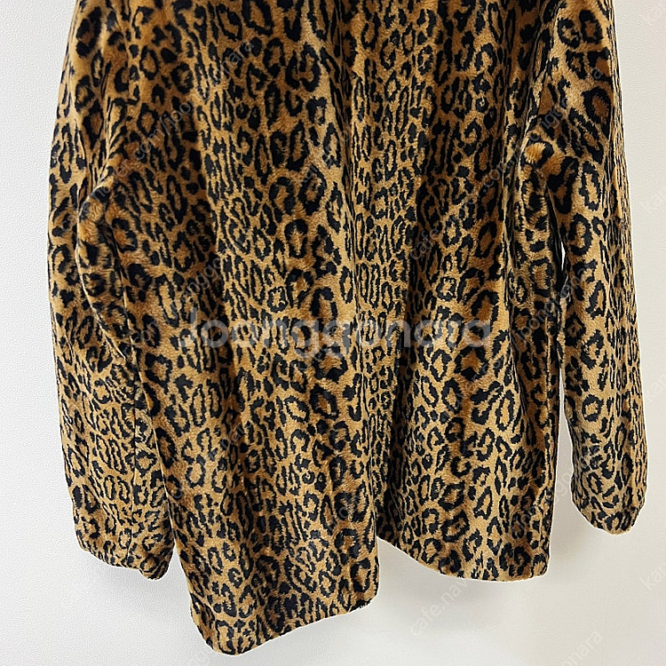 [XL] 슈프림 16SS 레오파드 퍼 코트 자켓 GD착...--5