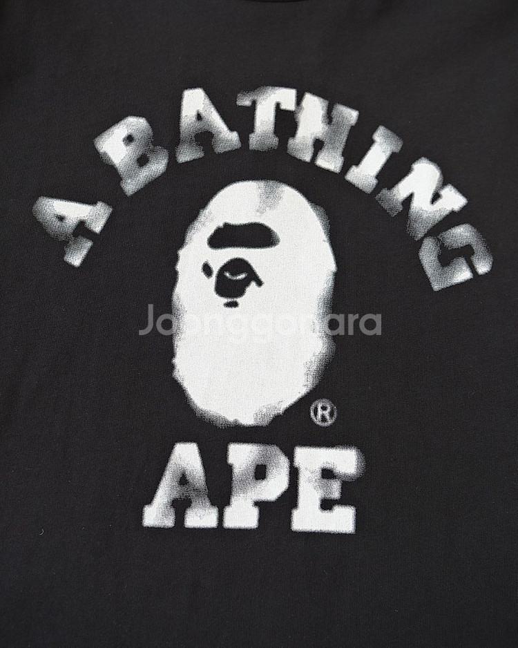 하이포인트 [Bape] 베이프 컬리지 릴렉스드 핏 롱슬...--4