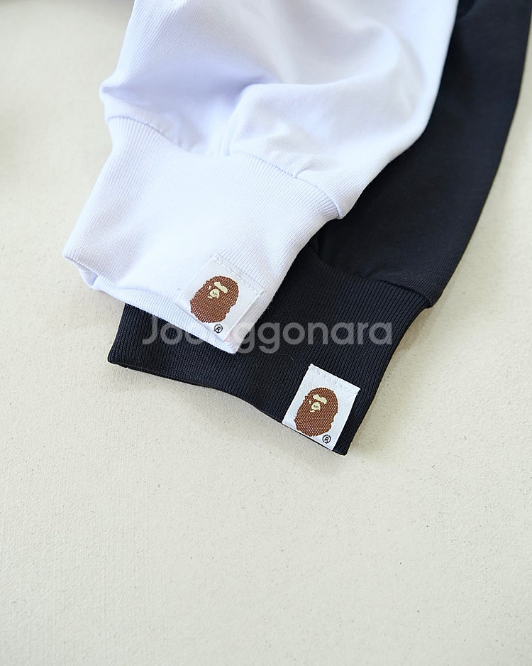 하이포인트 [Bape] 베이프 컬리지 릴렉스드 핏 롱슬...--6