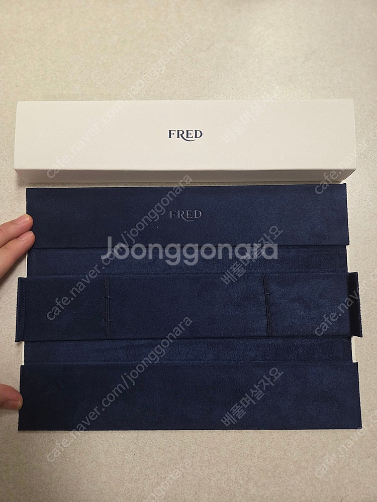 프레드 포스텐 팔찌 버클 케이스 박스 정품--6