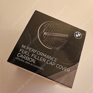 정품 BMW 용 카본 주유캡 커버 신품