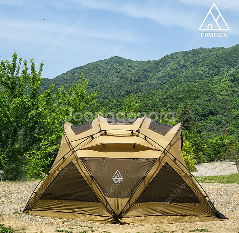 프루젠 쿤쉘터(4m급) 탄색상 40만 (우레탄창, 메쉬...--6