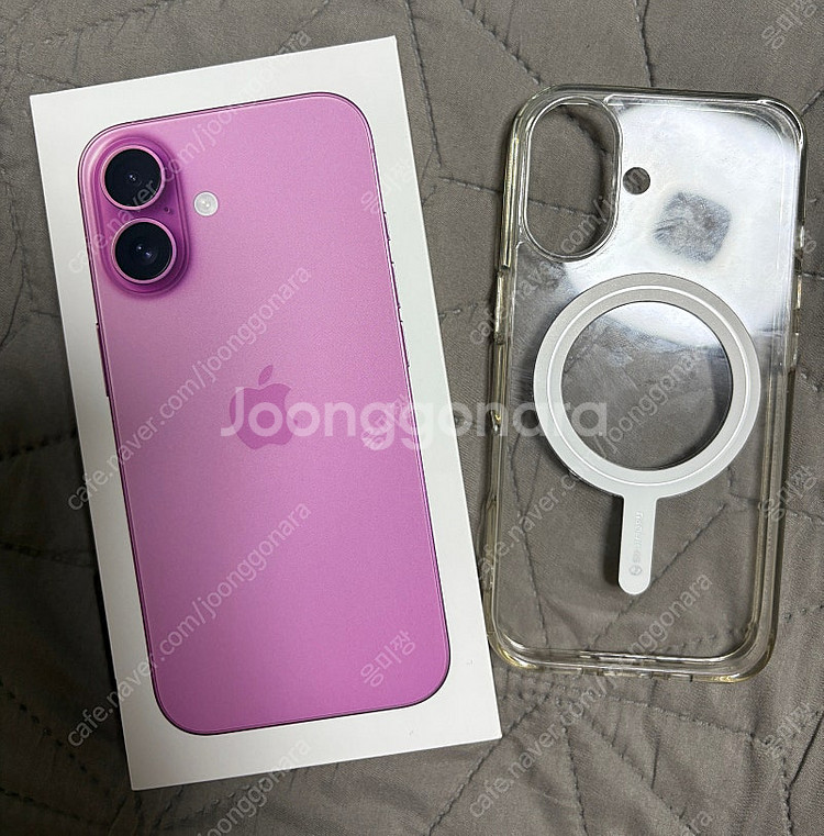 아이폰 16 핑크 128GB--7