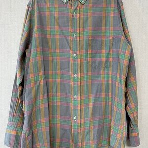 INDIVIDUALIZED SHIRTS / 체크셔츠 / M / 상태좋음