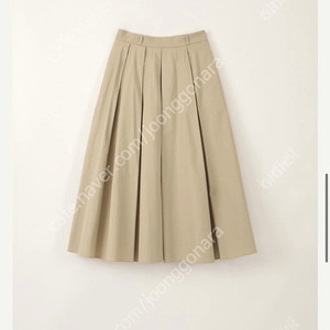 시에 sie 아네트 코튼 플리츠 S 베이지