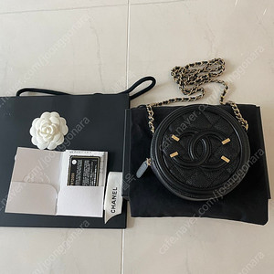 샤넬 코스메틱 동그리백