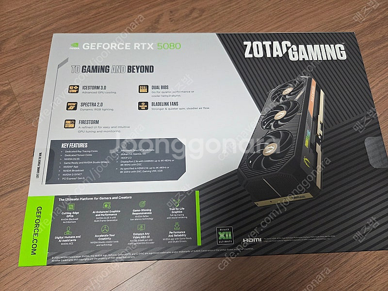 조텍 RTX5080 SOLID OC 그래픽카드 판매 -...--2