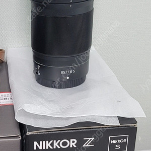 니콘 z85mm 1.8 z85.8