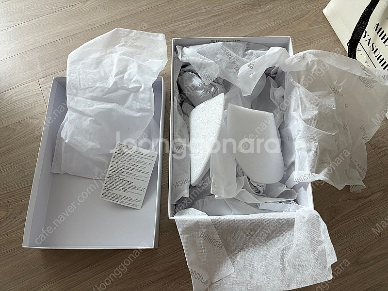 메종 미하라 야스히로 피터슨 23 OG솔 캔버스 팝니다--8