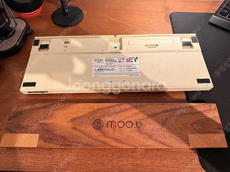 레오폴드 FC980MBT PD 저소음 적축 화이트 투톤--2