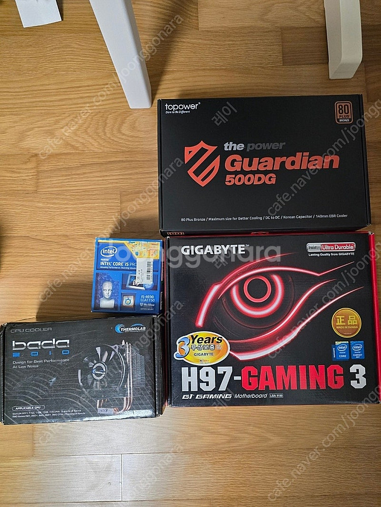 인텔 I5-4690 + H97 + 16GB 램 본체 팔...--3