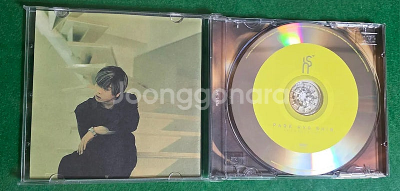 박효신 2집 초판 옐로우 개봉 판매--2
