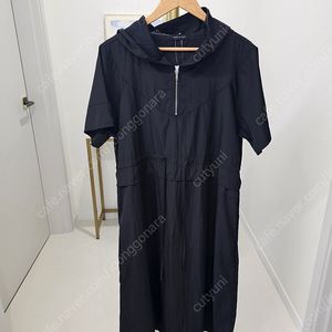 브랜드 후드스트링 롱원피스 티셔츠 스커트세트