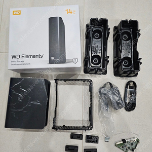 WD elements 14테라용 적출 케이스 팝니다.