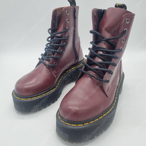 닥터마틴 제이든 부츠 버건디 무광 (37) 여성 240mm