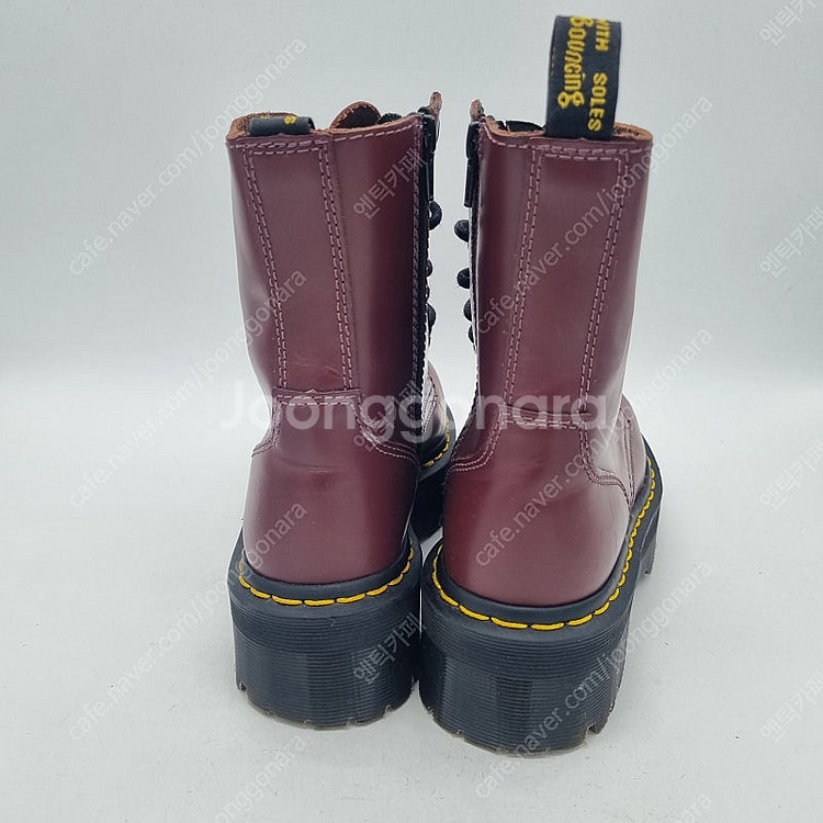 닥터마틴 제이든 부츠 버건디 무광 (37) 여성 240mm--6