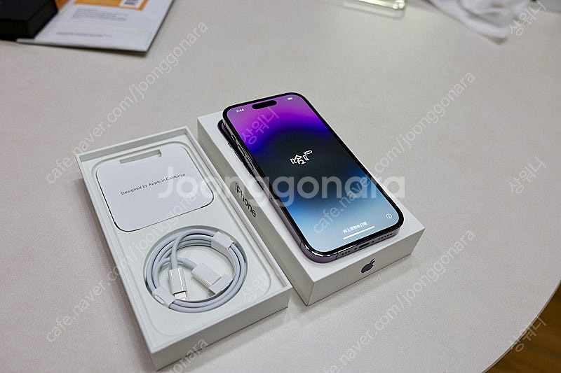 아이폰 14pro 256gb 배터리 100% 보증 25...--0