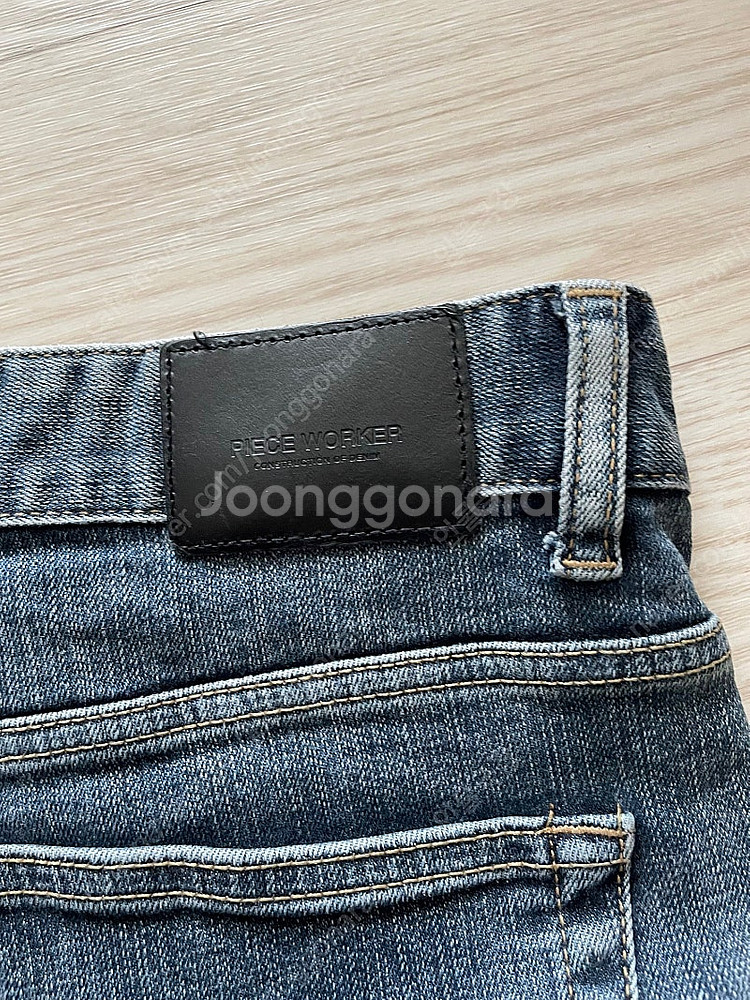 피스워커 Piece worker 청바지 뉴크롭 슬림핏 ...--3