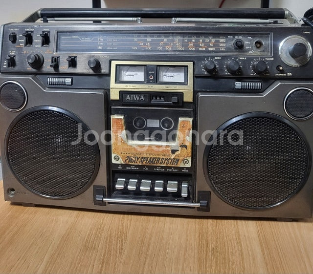 빈티지 골동품 아이와 붐박스 카셋트 950a (부품용)--0
