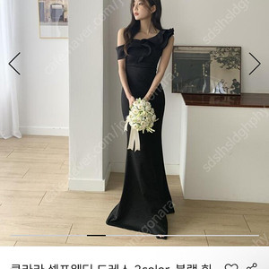 웨딩 블랙드레스 모반디 클라라