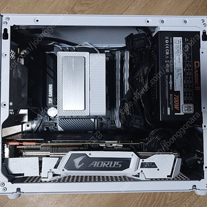 어로스 1080ti 화이트도색작