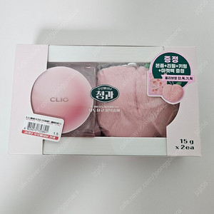 [새상품] 클리오 쿠션 1.5페어 본품&리필 기획 세트
