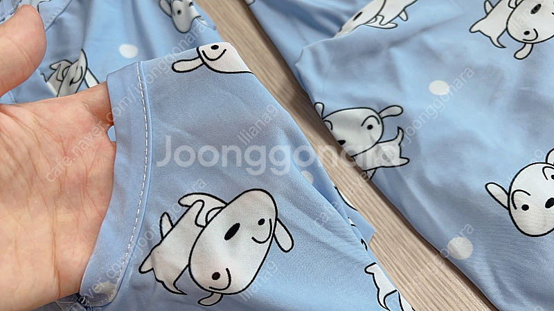 얇고시원한 흰둥이 잠옷 사이즈150--2