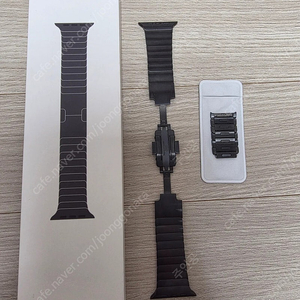 애플 정품 링크브레이슬릿 42mm 스페이스블랙 팝니다