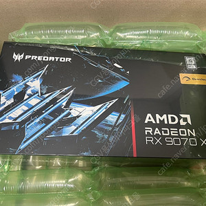 [미개봉] RX 9070xt 프레데터 (RTX 5070ti 급) 국내정품 무상as 3년