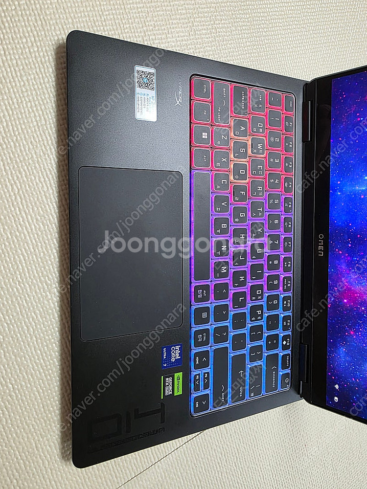 신품급 OLED 오멘14 게이밍노트북 울트라7 16램 ...--0