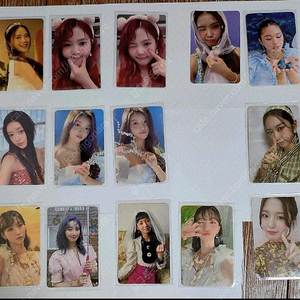 오마이걸 스테이씨 포토카드 21장 전부 만원