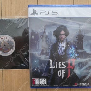 PS5 P의거짓 초회판특전 미개봉 + LP코스터